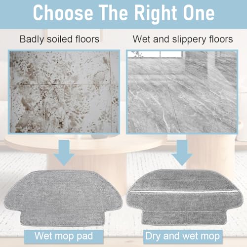 Verilux® Mopping Cloth for Mi Robot Vacuum Cleaner S10 Microfiber Absorbent Wet Dry Use Mop Cloth Replacements 3PCS Verilux® Mopping Cloth for Mi Robot Vacuum Cleaner S10 Microfiber Absorbent Wet Dry Use Mop Cloth Replacements 3PCS